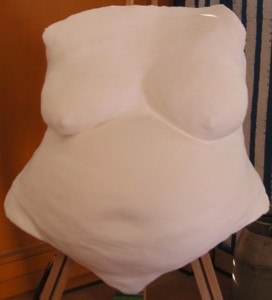 geglätteter Bauch